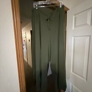 Torrid Olive Wide Leg Women's Pants